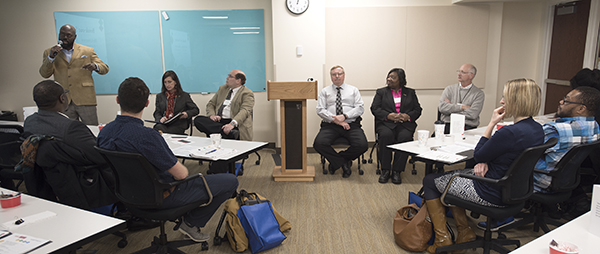 Photo of panel discussion.